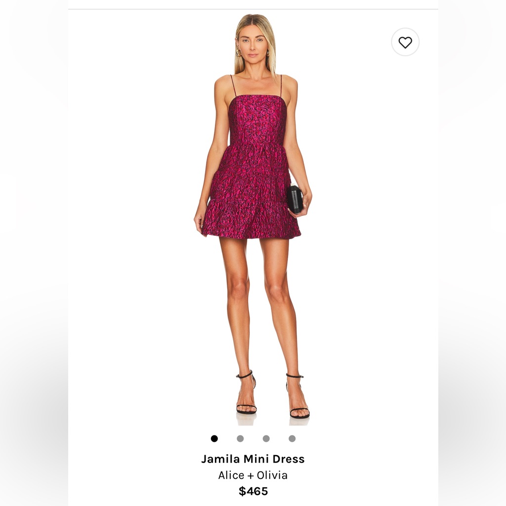 Alice And Olivia Dress Size 2. Worn Once